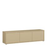 Alice Springs Wide TV Cabinet with 3 Doors Push-to-Open