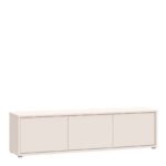 Alice Springs Wide TV Cabinet with 3 Doors Push-to-Open