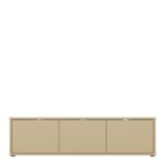 Alice Springs Wide TV Cabinet with 3 Doors Push-to-Open
