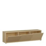 Alice Springs Wide TV Cabinet with 3 Doors Push-to-Open