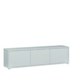 Alice Springs Wide TV Cabinet with 3 Doors Push-to-Open