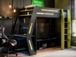Alister Gaming High Sleeper with Desk & TV Stand - Image 2