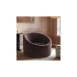Amari Mocha Velvet Accent Chair