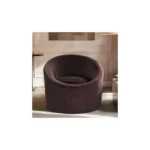 Amari Mocha Velvet Accent Chair