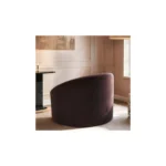 Amari Mocha Velvet Accent Chair
