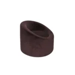 Amari Mocha Velvet Accent Chair