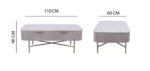 Amiri Marble Coffee Table - Image 9