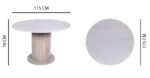 Amiri Marble Round Dining Table - Image 10