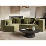 Anders Left Corner Modular Sofa Velvet