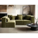 Anders Left Corner Modular Sofa Velvet