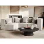 Anders Left Corner Modular Sofa Velvet