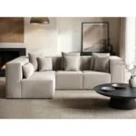 Anders Left Corner Modular Sofa Velvet