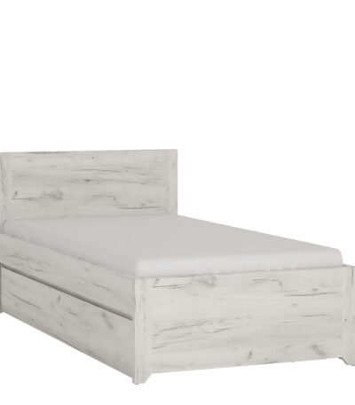 Angel Single Bed with Underbed Drawer (Inc Slats)