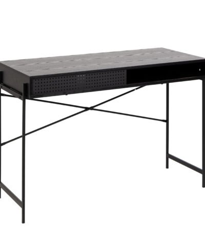 Angus Office Desk with Sliding Door