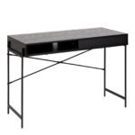 Angus Office Desk with Sliding Door