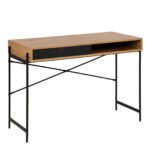 Angus Office Desk with Sliding Door