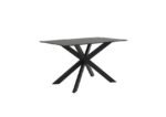 Apollo Black 135cm Dining Table