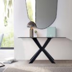 Apollo Black Console Table