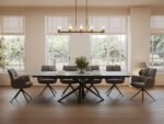 AR50 Ash Chenille Dining Chair