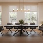AR50 Ash Chenille Dining Chair