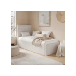 Ari Upholstered Single Bed with Trundle