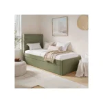 Ari Upholstered Single Bed with Trundle