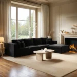 Asher Large Sofa with Reversible Footstool