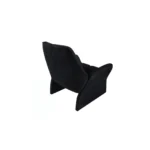 Aster Black Velvet Accent Chair