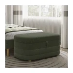 Ava Boucle Ottoman Storage Box