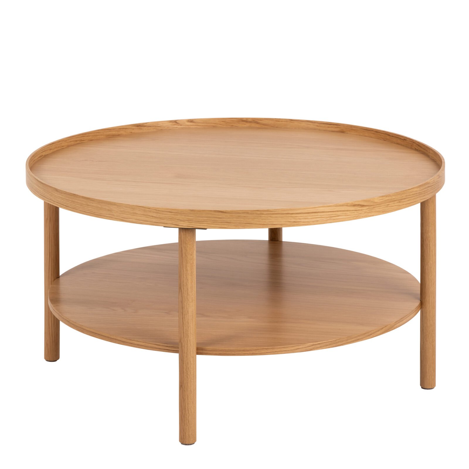 Banbury Round Coffee Table in Oak 80x42cm Banbury Round Coffee Table in Oak 80x42cm