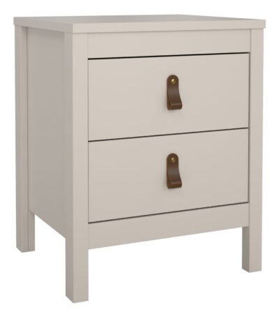 Barcelona Bedside Table 2 Drawers