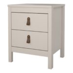 Barcelona Bedside Table 2 Drawers