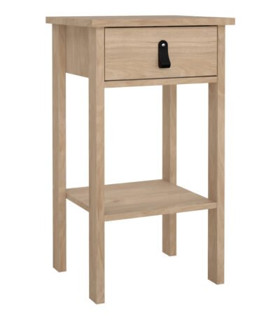 Barcelona Bedside Table with 1 Drawers in Jackson Hickory Oak