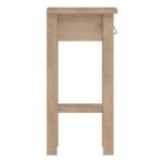 Barcelona Bedside Table with 1 Drawers in Jackson Hickory Oak