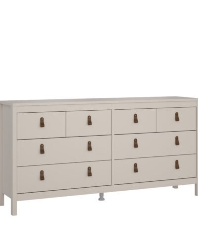 Barcelona Double Dresser 4+4 Drawers