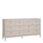 Barcelona Double Dresser 4+4 Drawers