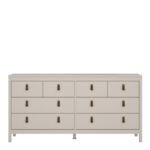 Barcelona Double Dresser 4+4 Drawers