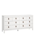 Barcelona Double Dresser 4+4 Drawers