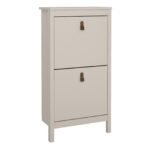 Barcelona Shoe Cabinet 2 Flip Down Doors