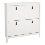 Barcelona Shoe Cabinet 4 Flip Down Doors