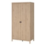 Barcelona Wardrobe with 2 Doors