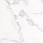 Barossa Coffee Table with White Marble Carrara Top & Black Base 40cm