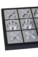 Barra Black and Silver Noughts and Crosses