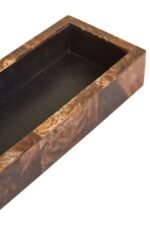 Barra Brown and Black Finish Five Dice Set