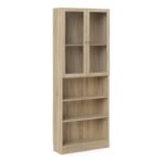 Basic Tall Wide Display Cabinet