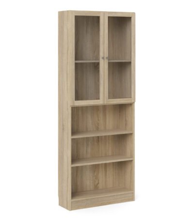 Basic Tall Wide Display Cabinet