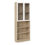 Basic Tall Wide Display Cabinet