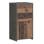 Best Chest Storage Cabinet 2 Drawers 1 Door