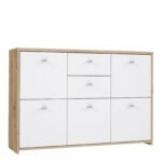Best Chest Storage Cabinet with 2 Drawers and 5 Doors