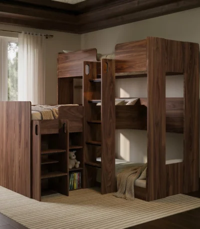 Bode Triple Sleeper Walnut